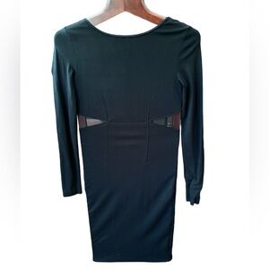 Beautiful Babaton dress with transparent parts size 8